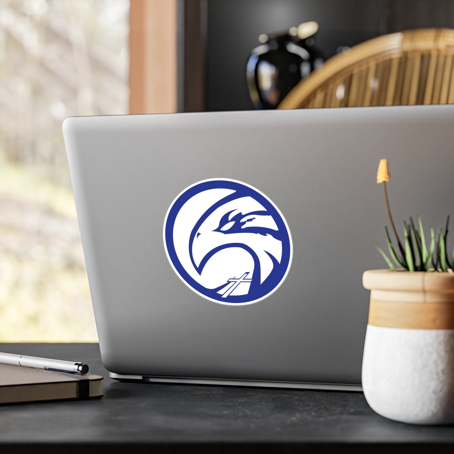 HFCS Hawks Logo - Kiss-Cut Vinyl Decals