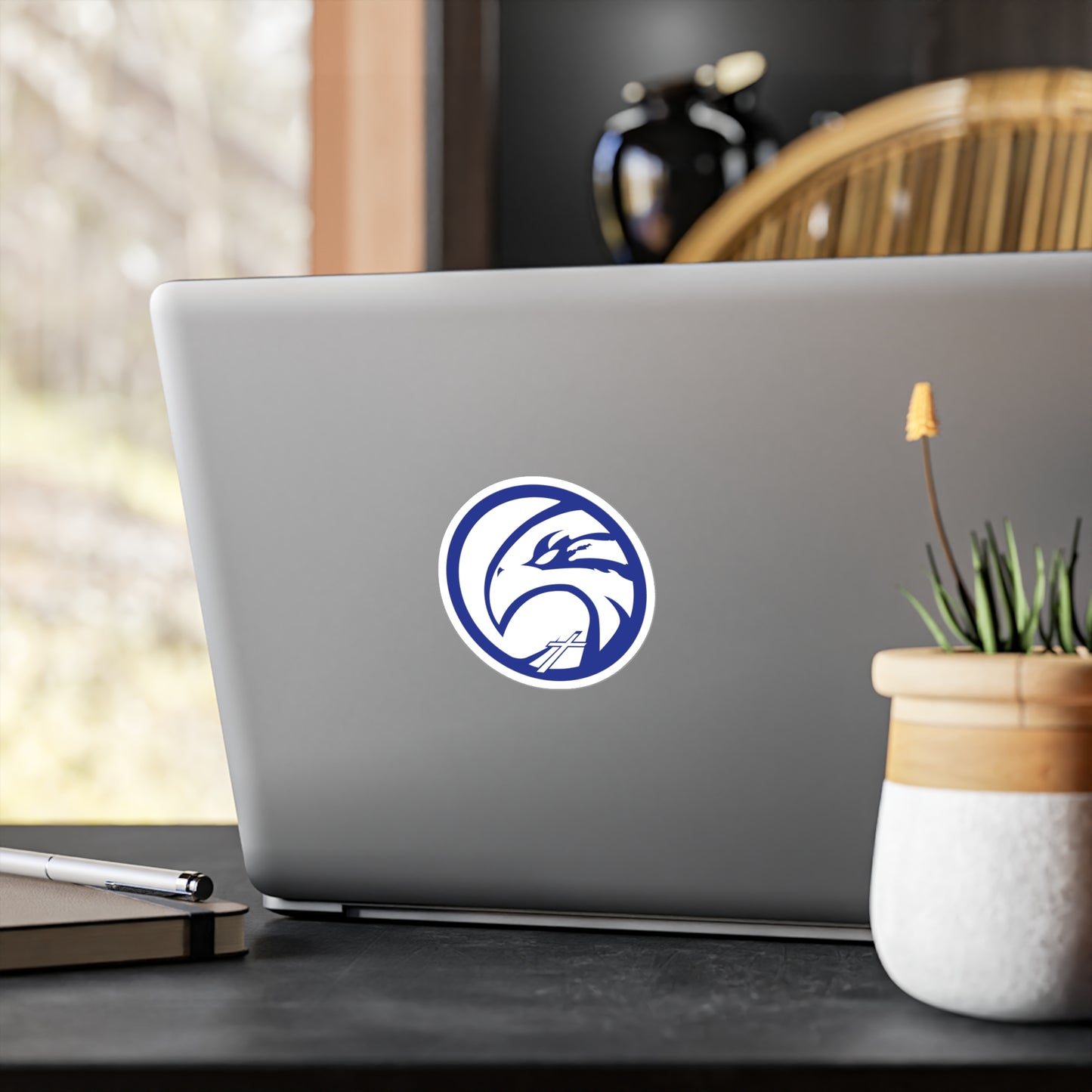 HFCS Hawks Logo - Kiss-Cut Vinyl Decals
