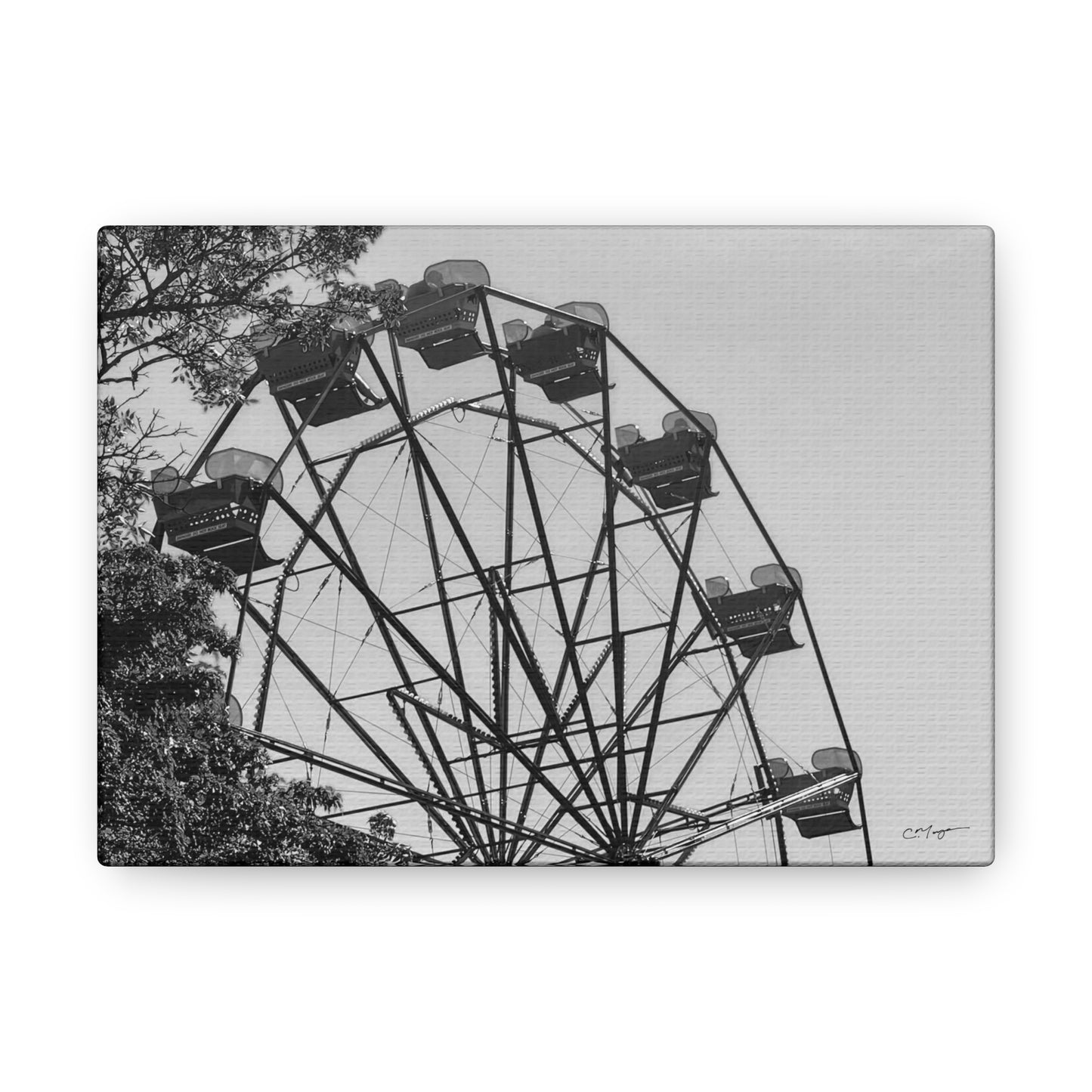 Canvas Print | Photo: Round We Go