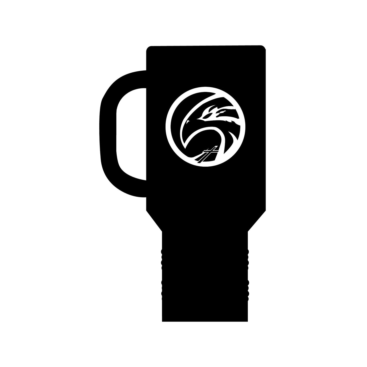HFCS Hawks Logo Insulated Travel Mug, 40oz
