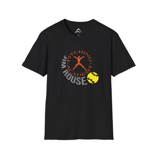 Jim Rouse Pitching Academy Adult T-Shirt - Black