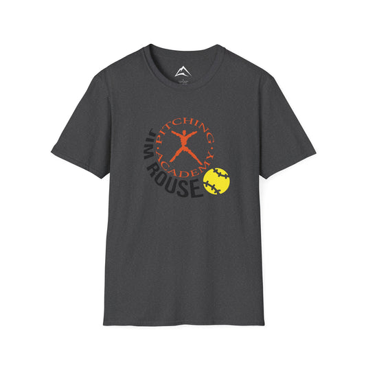 Jim Rouse Pitching Academy Adult T-Shirt - Grey