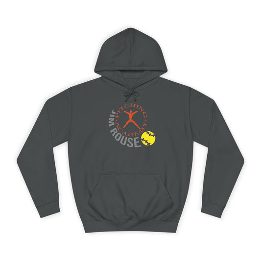 Jim Rouse Pitching Academy Adult Hoodie - Grey