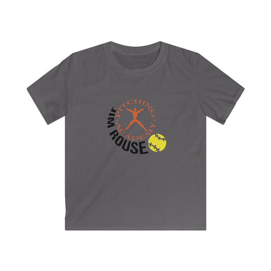 Jim Rouse Pitching Academy Kids Shirt - Grey