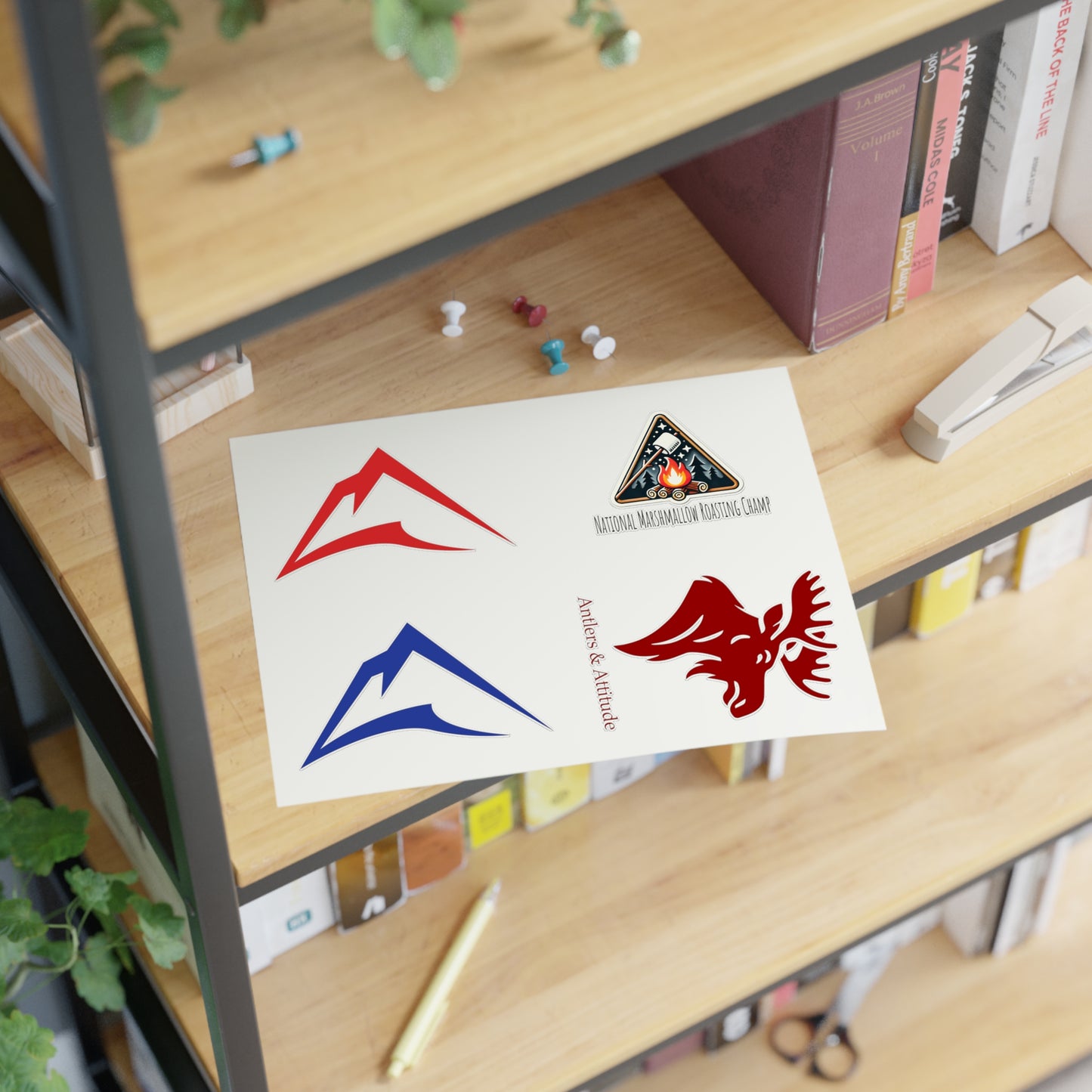 Lake & Mountain Sticker Pack 1