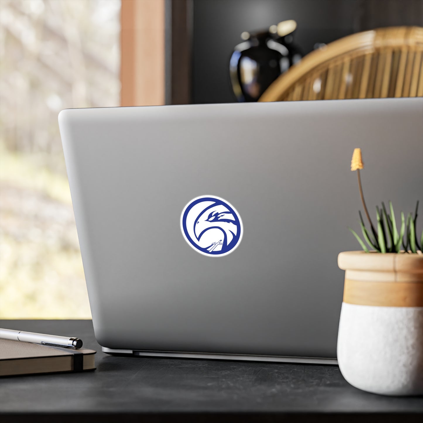 HFCS Hawks Logo - Kiss-Cut Vinyl Decals