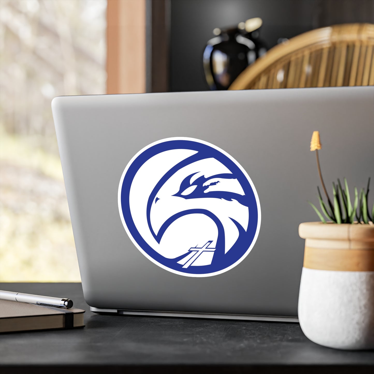 HFCS Hawks Logo - Kiss-Cut Vinyl Decals