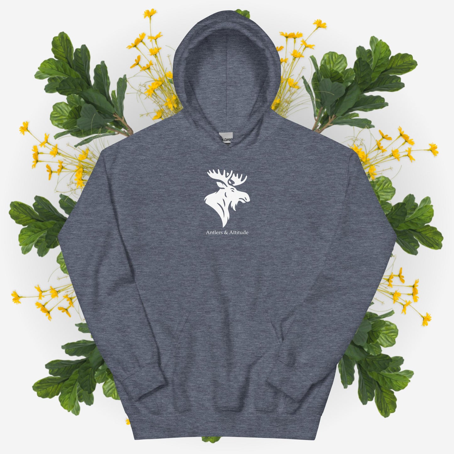 Antlers & Attitude | Unisex Hoodie