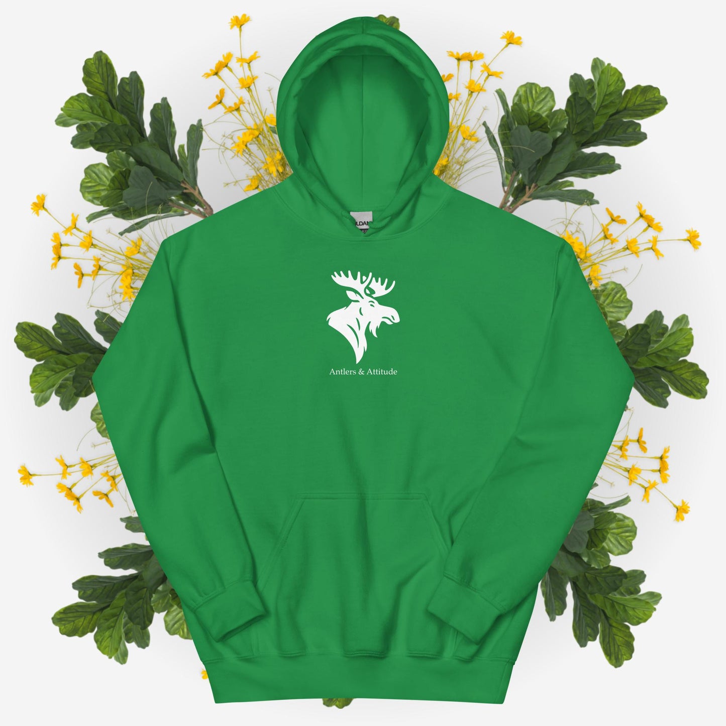 Antlers & Attitude | Unisex Hoodie