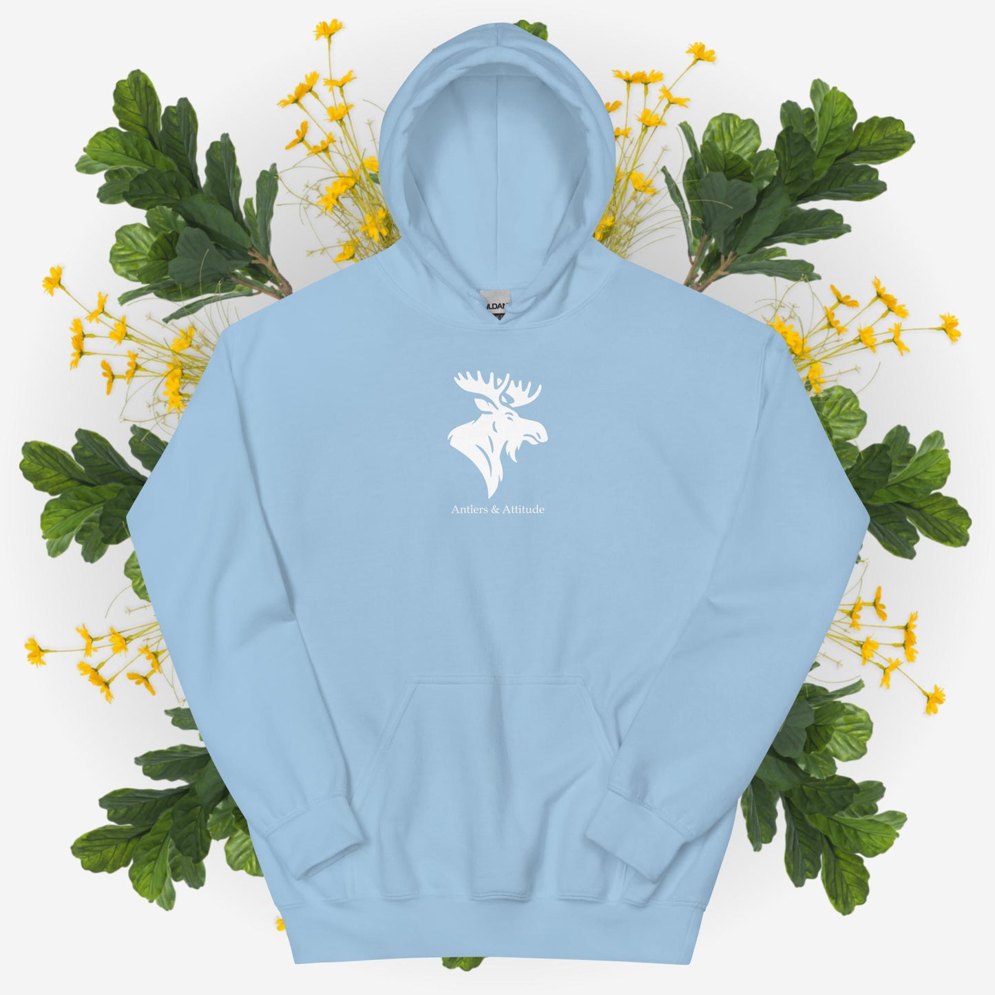 Antlers & Attitude | Unisex Hoodie