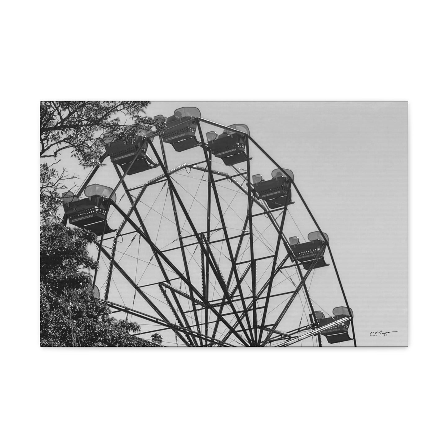Canvas Print | Photo: Round We Go