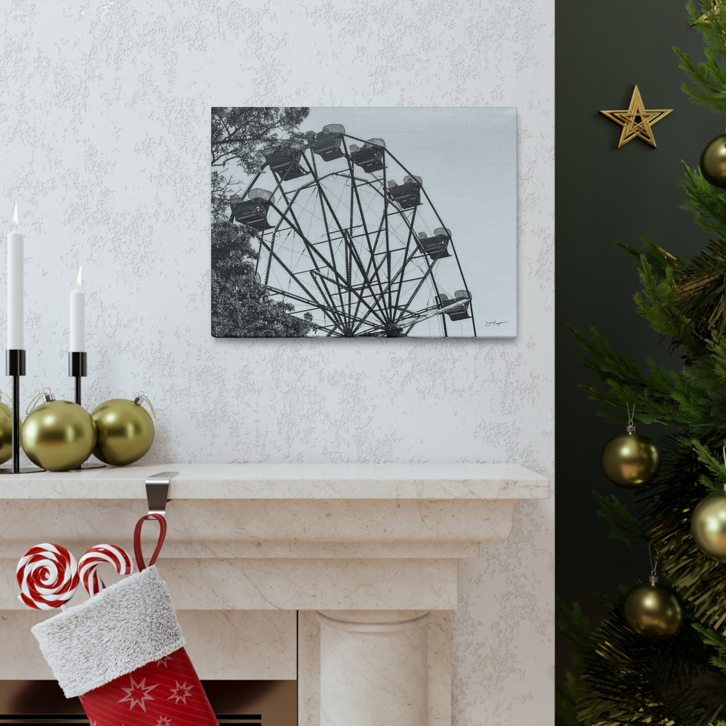 Canvas Print | Photo: Round We Go